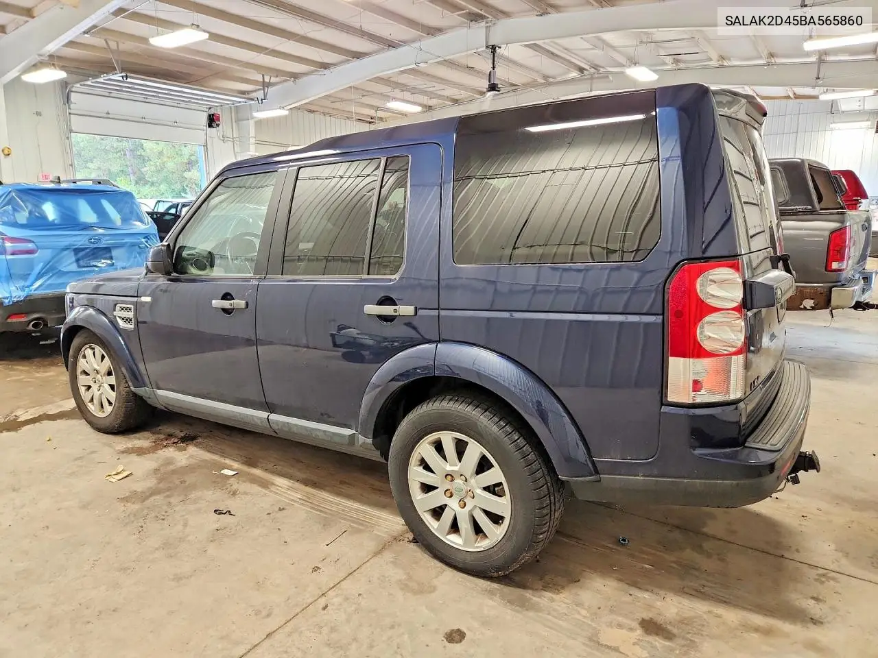 2011 LAND ROVER LR4 VIN SALAK2D45BA565860 — фото 2