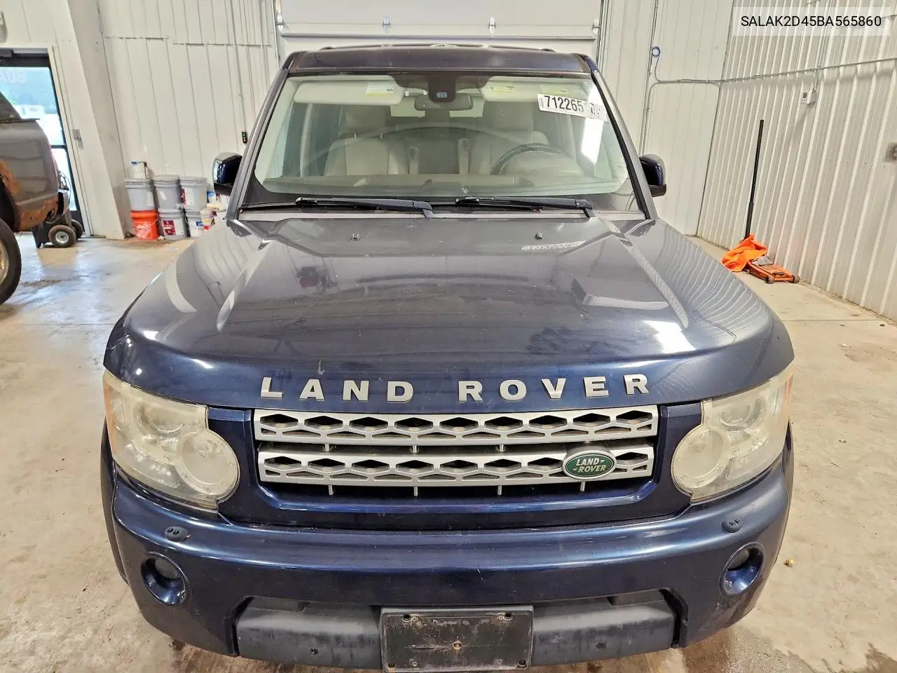 2011 LAND ROVER LR4 VIN SALAK2D45BA565860 — фото 5