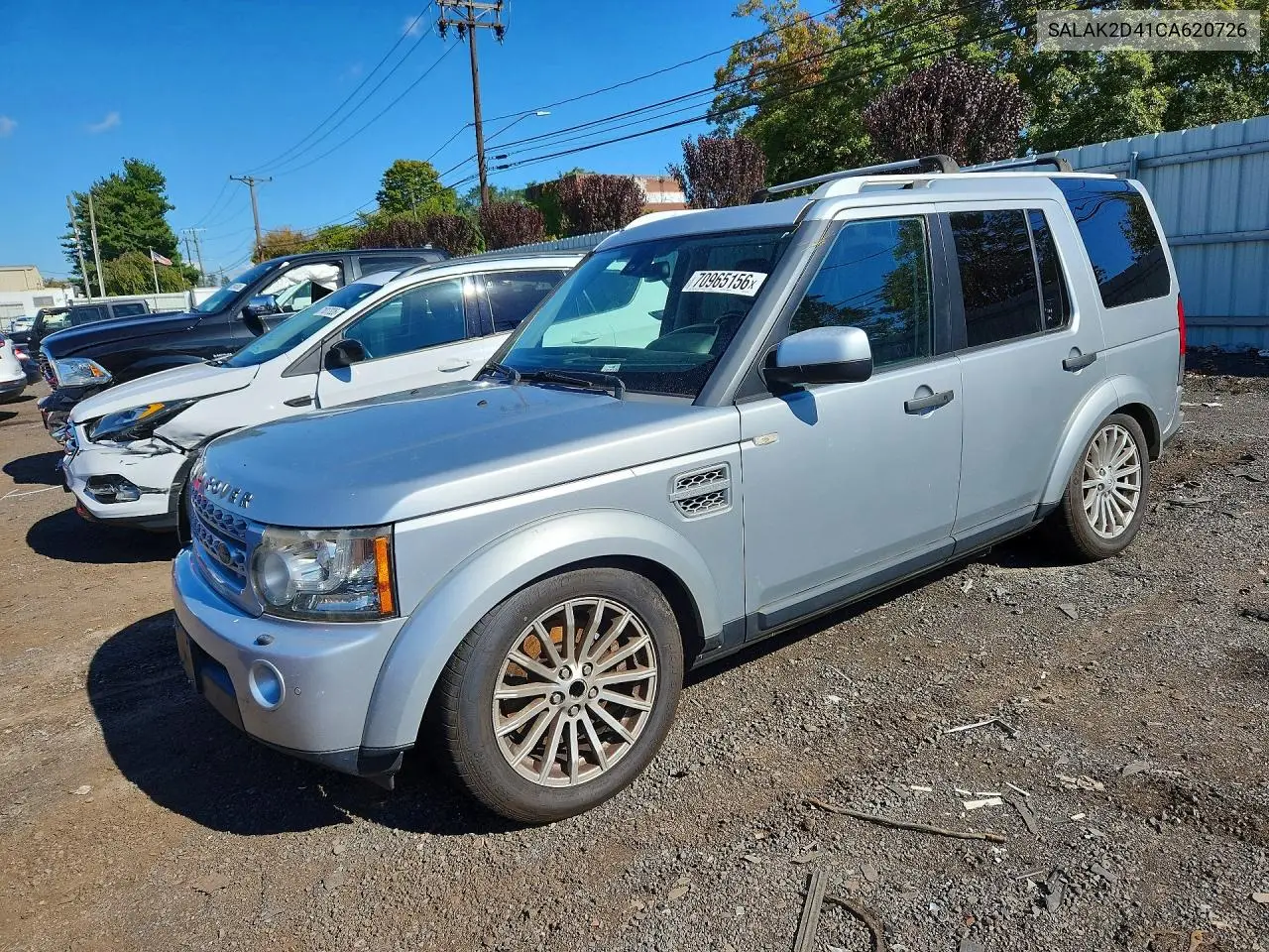 LAND ROVER LR4 2012, VIN SALAK2D41CA620726