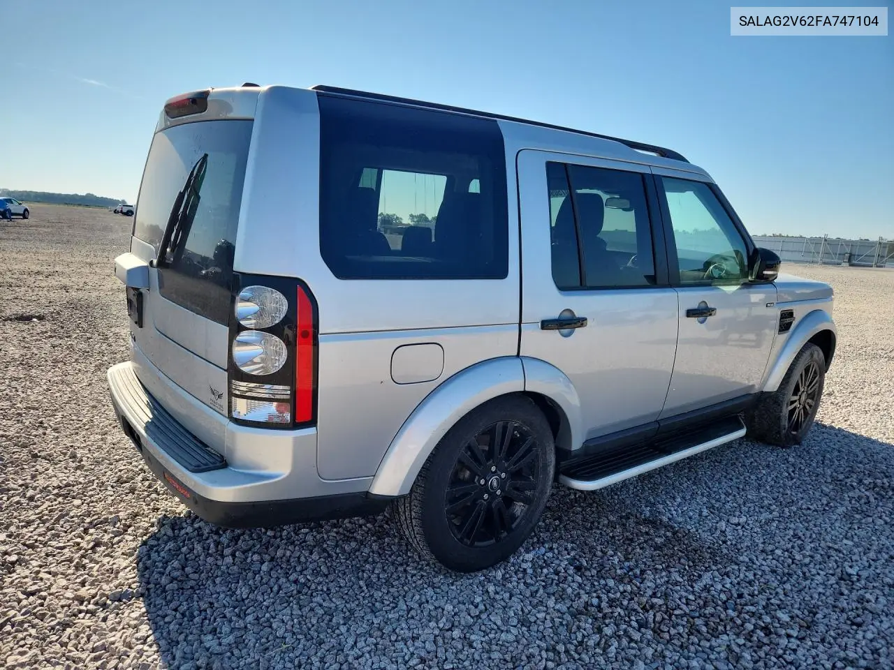 2015 LAND ROVER LR4 VIN SALAG2V62FA747104 — фото 3