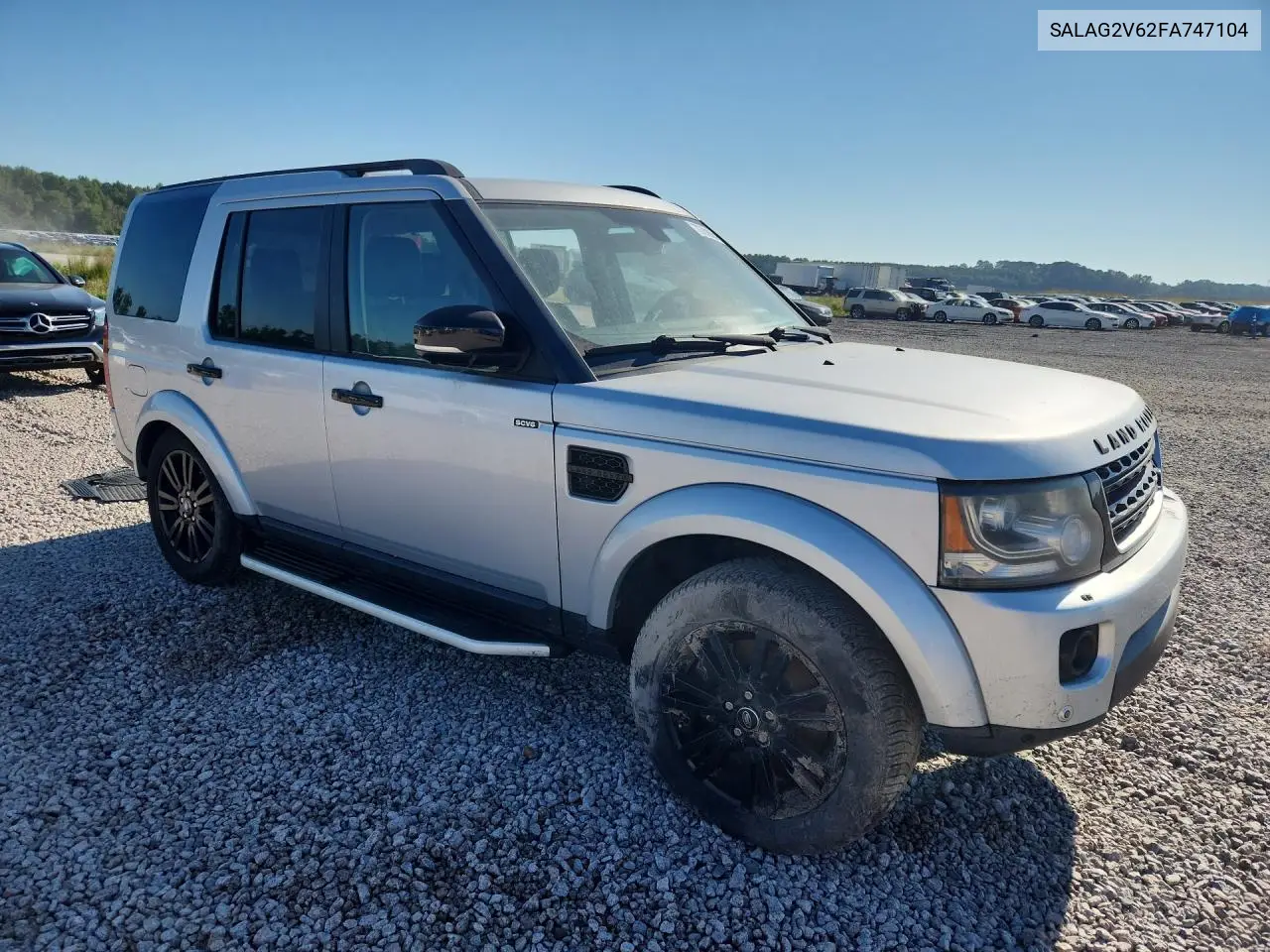 2015 LAND ROVER LR4 VIN SALAG2V62FA747104 — фото 4
