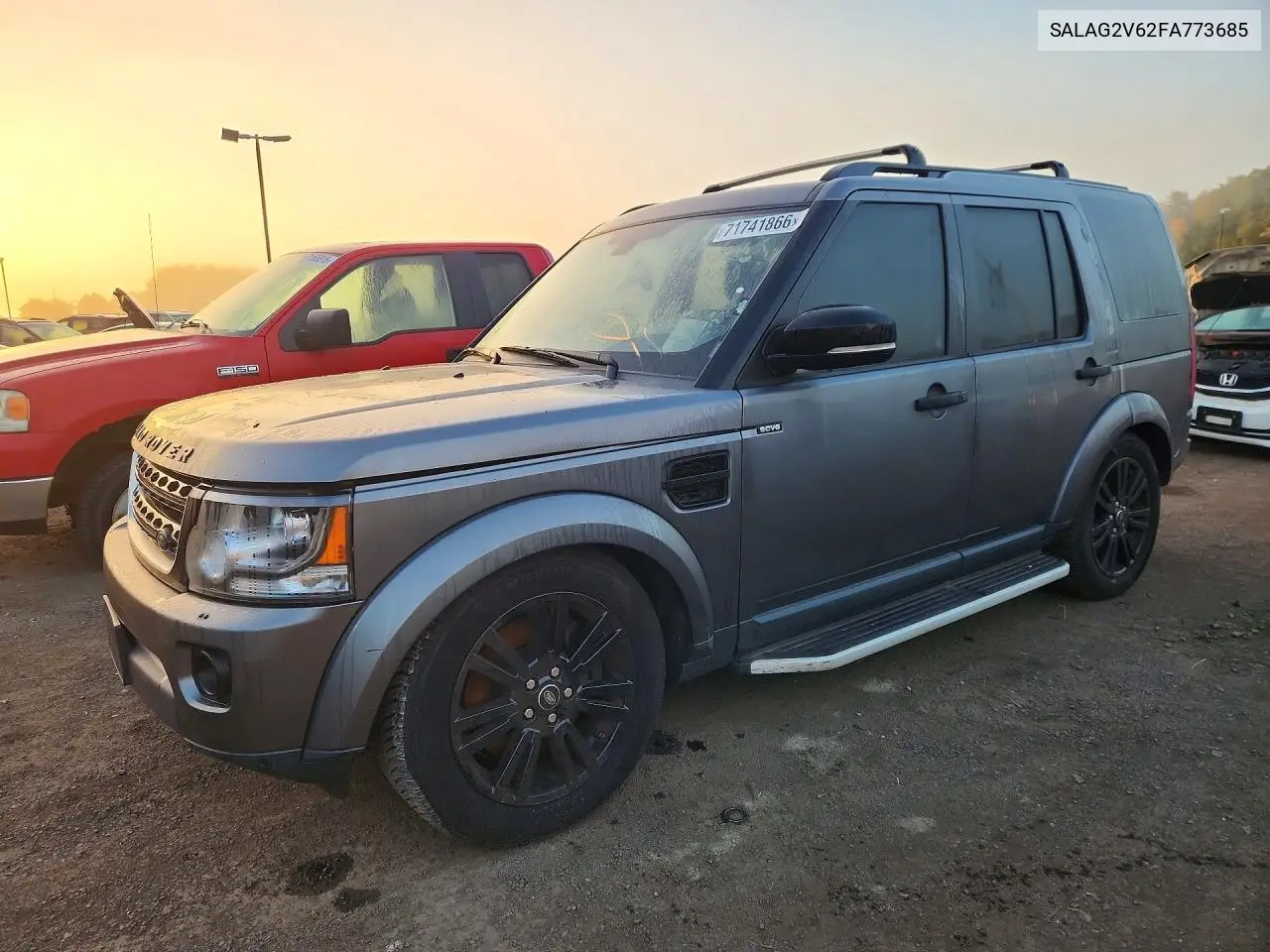 LAND ROVER LR4 2015, VIN SALAG2V62FA773685
