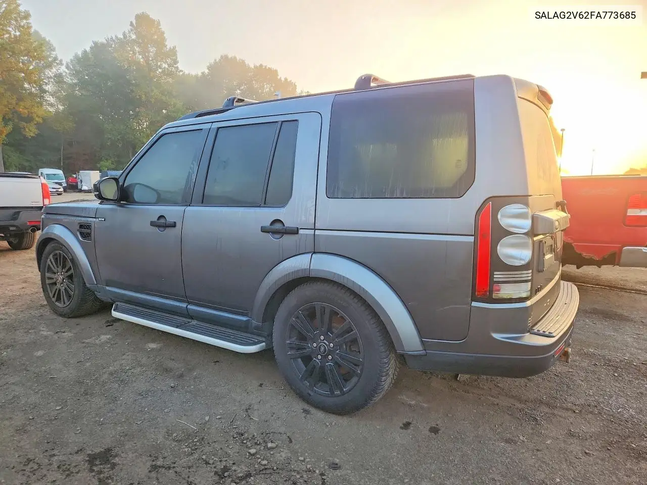 2015 LAND ROVER LR4 VIN SALAG2V62FA773685 — фото 2