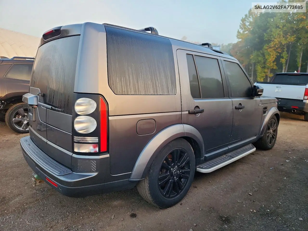 2015 LAND ROVER LR4 VIN SALAG2V62FA773685 — фото 3