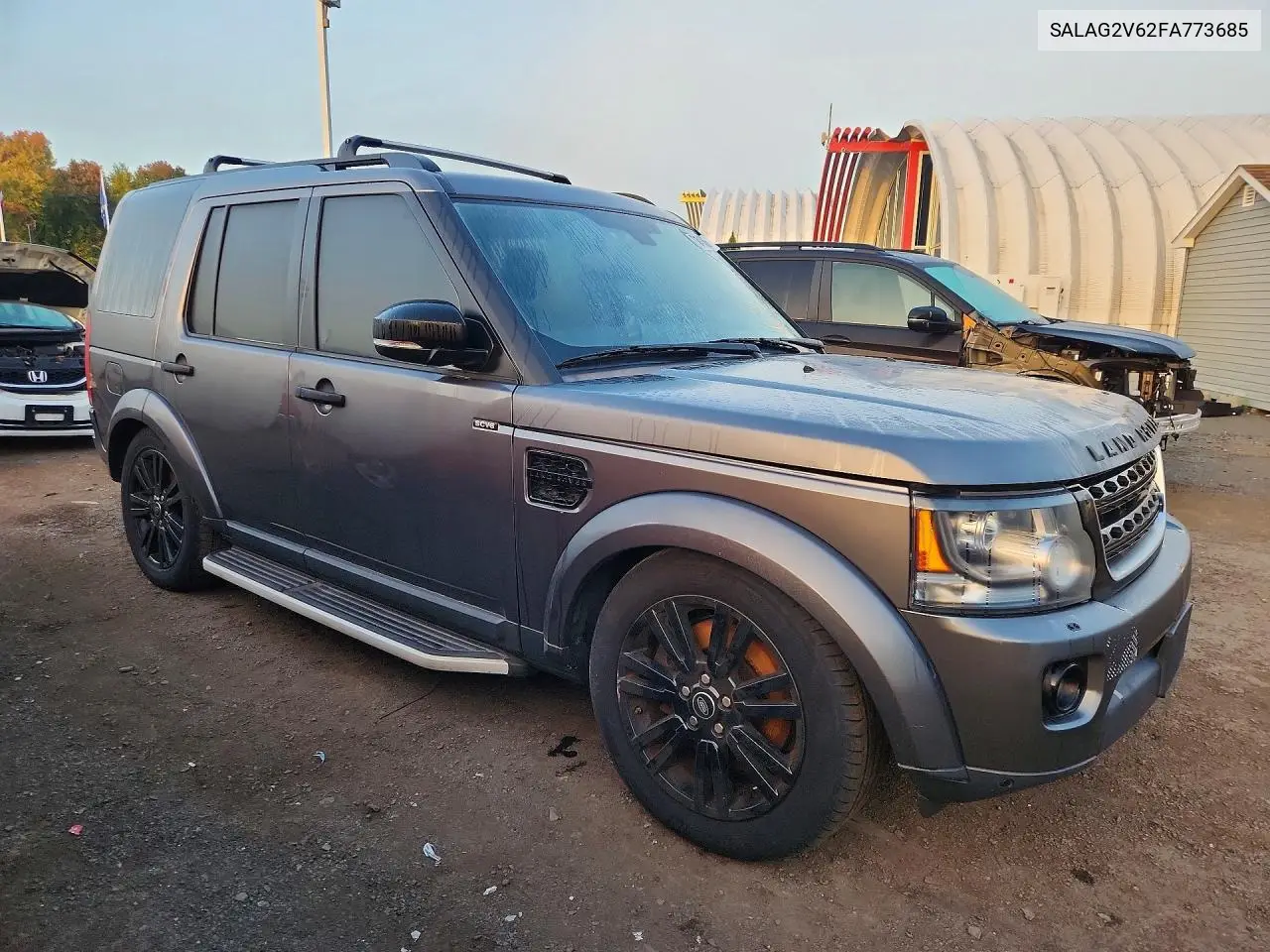 2015 LAND ROVER LR4 VIN SALAG2V62FA773685 — фото 4
