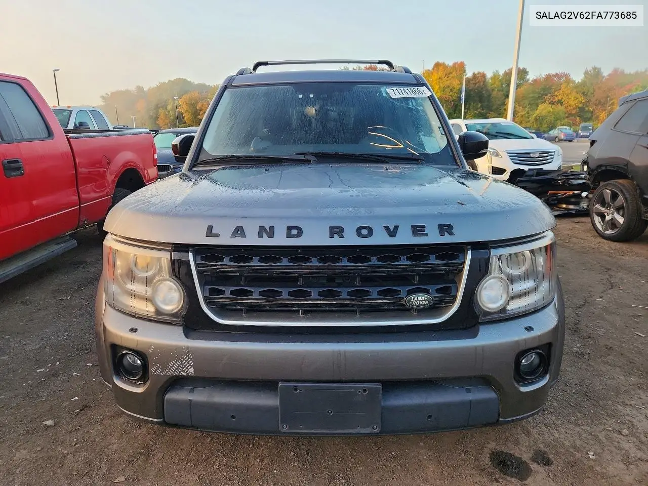 2015 LAND ROVER LR4 VIN SALAG2V62FA773685 — фото 5