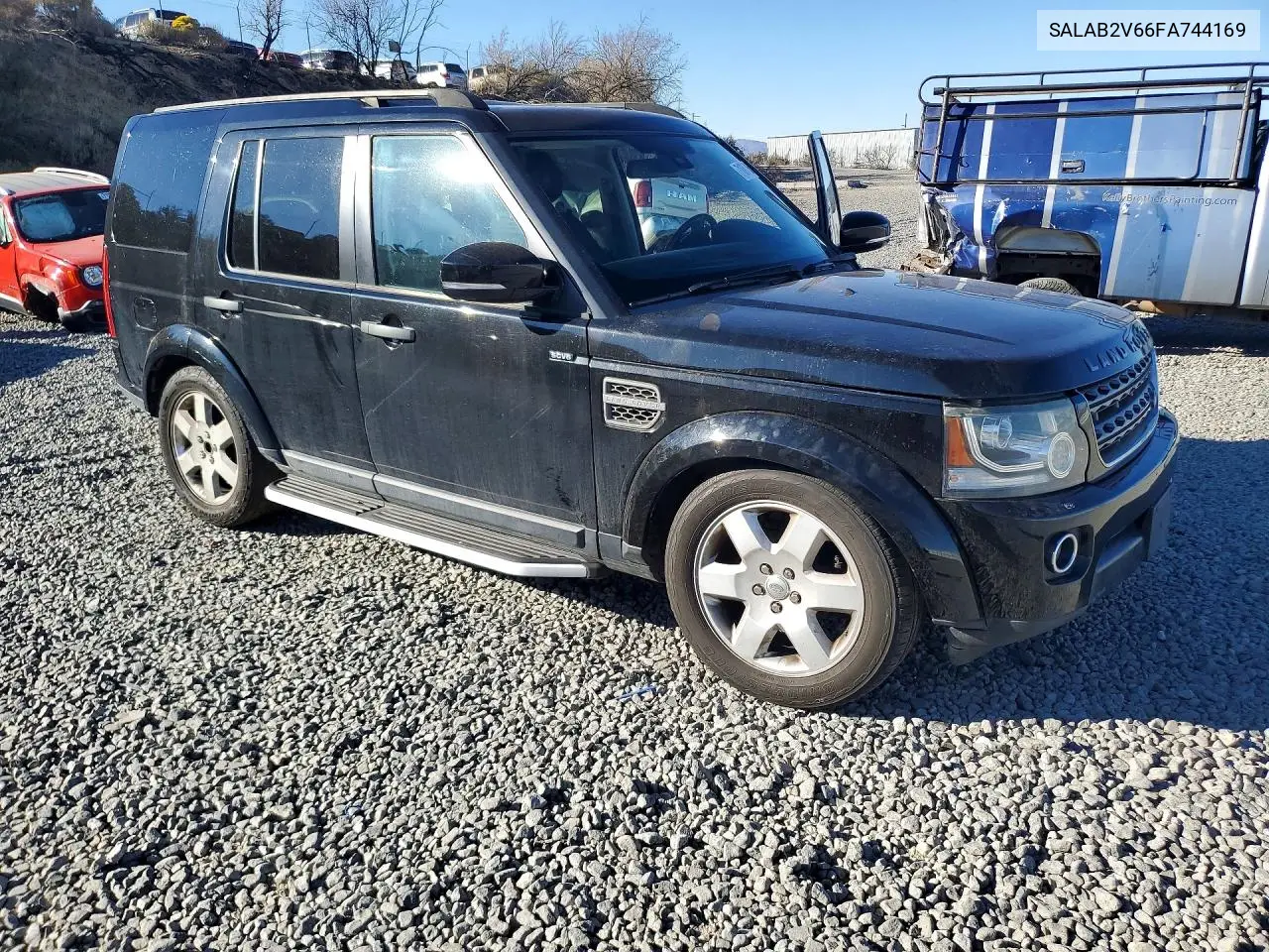 2015 LAND ROVER LR4 VIN SALAB2V66FA744169 — фото 4