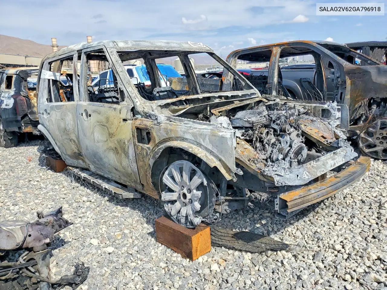 2016 LAND ROVER LR4 VIN SALAG2V62GA796918 — фото 4