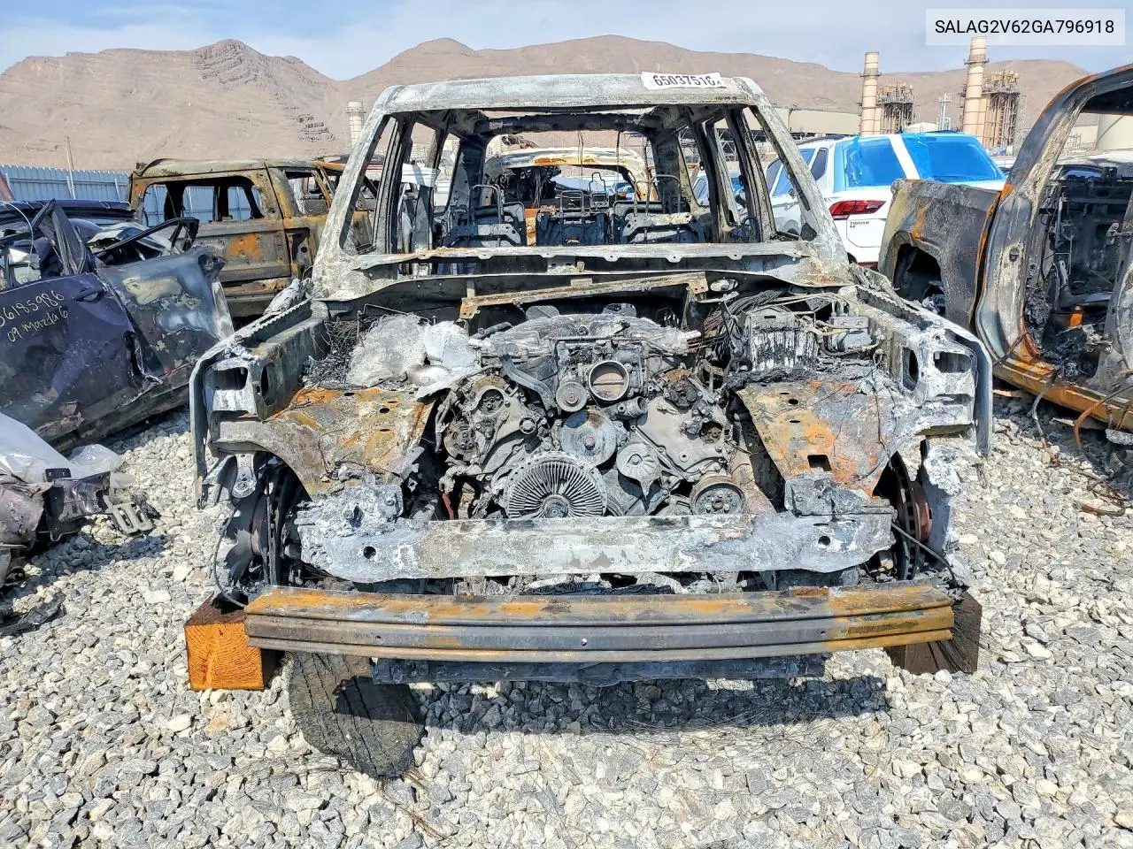2016 LAND ROVER LR4 VIN SALAG2V62GA796918 — фото 5
