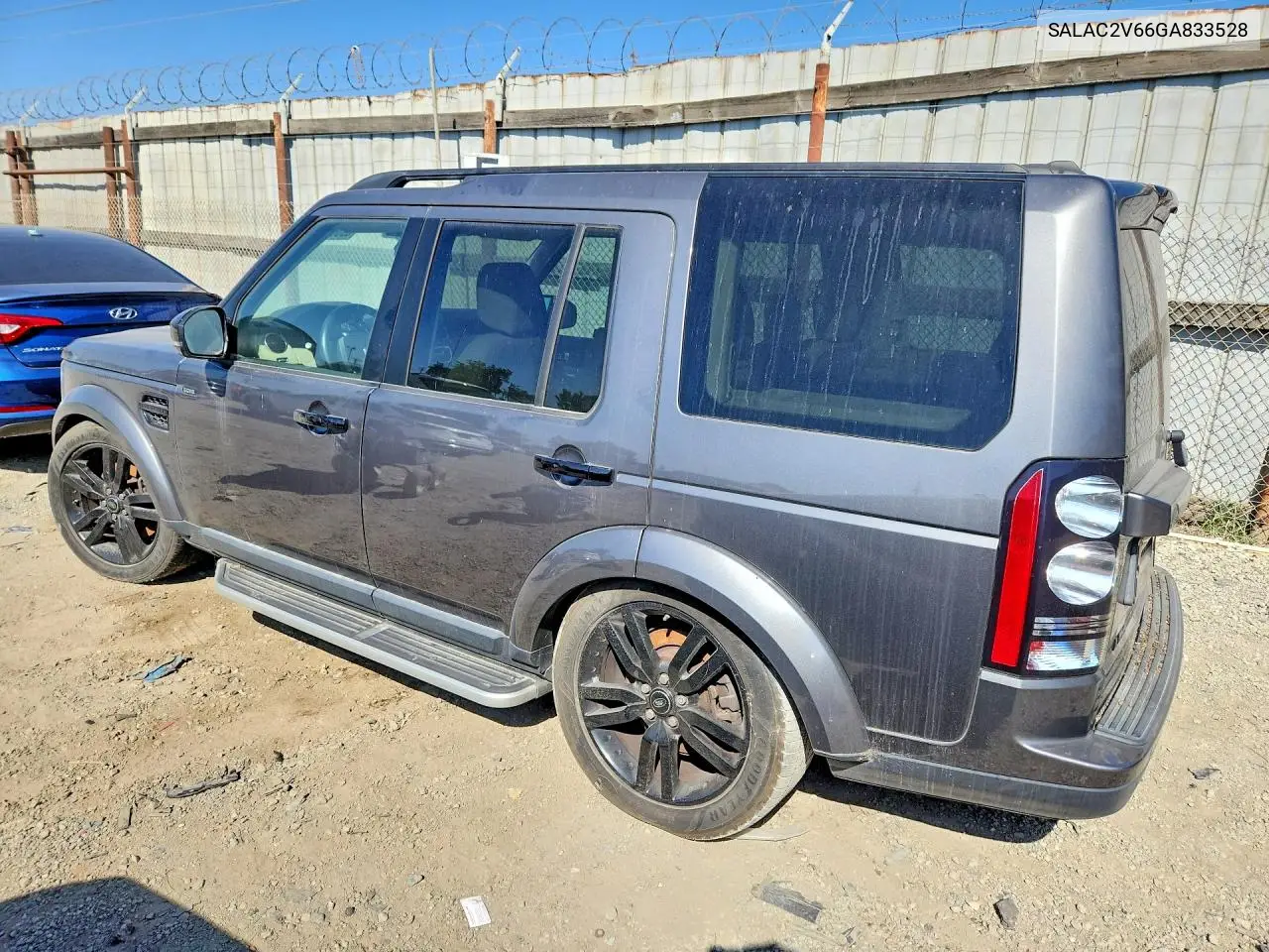 2016 LAND ROVER LR4 VIN SALAC2V66GA833528 — фото 2