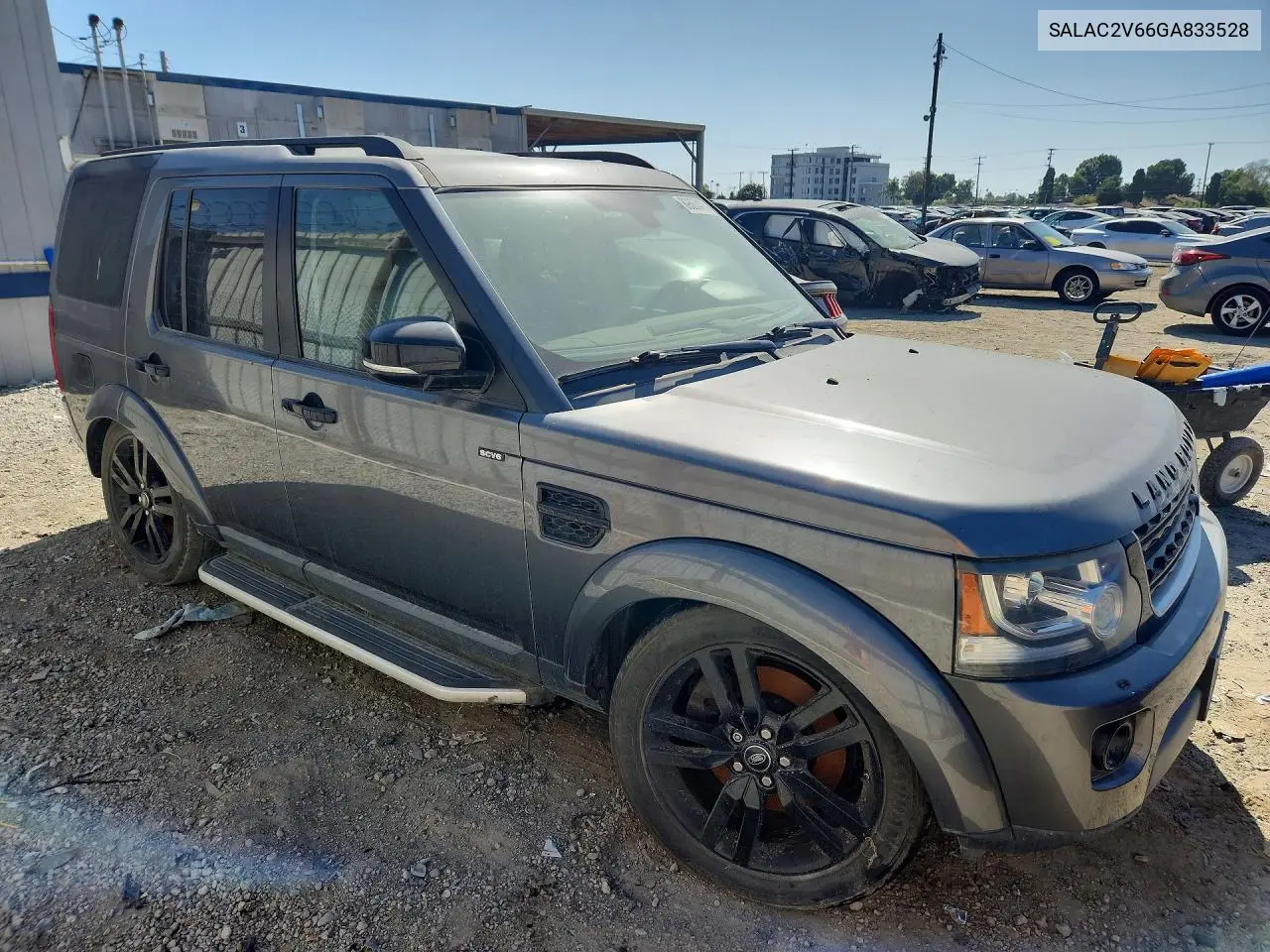 2016 LAND ROVER LR4 VIN SALAC2V66GA833528 — фото 4