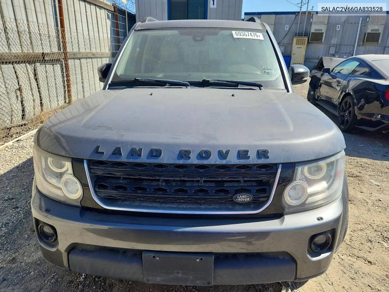 2016 LAND ROVER LR4 VIN SALAC2V66GA833528 — фото 5