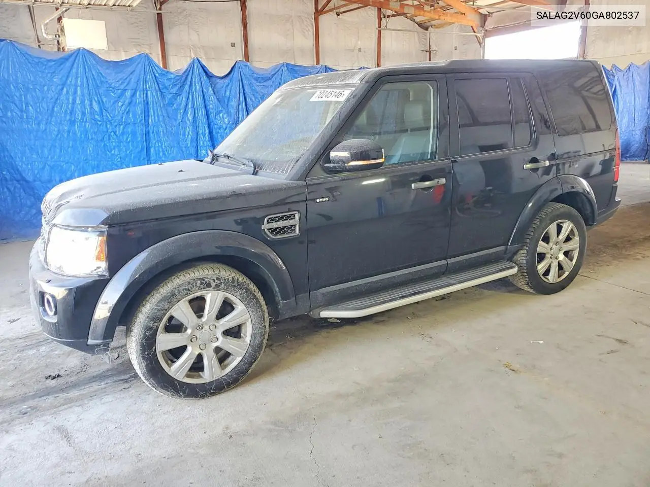 2016 LAND ROVER LR4 VIN SALAG2V60GA802537 — фото 2