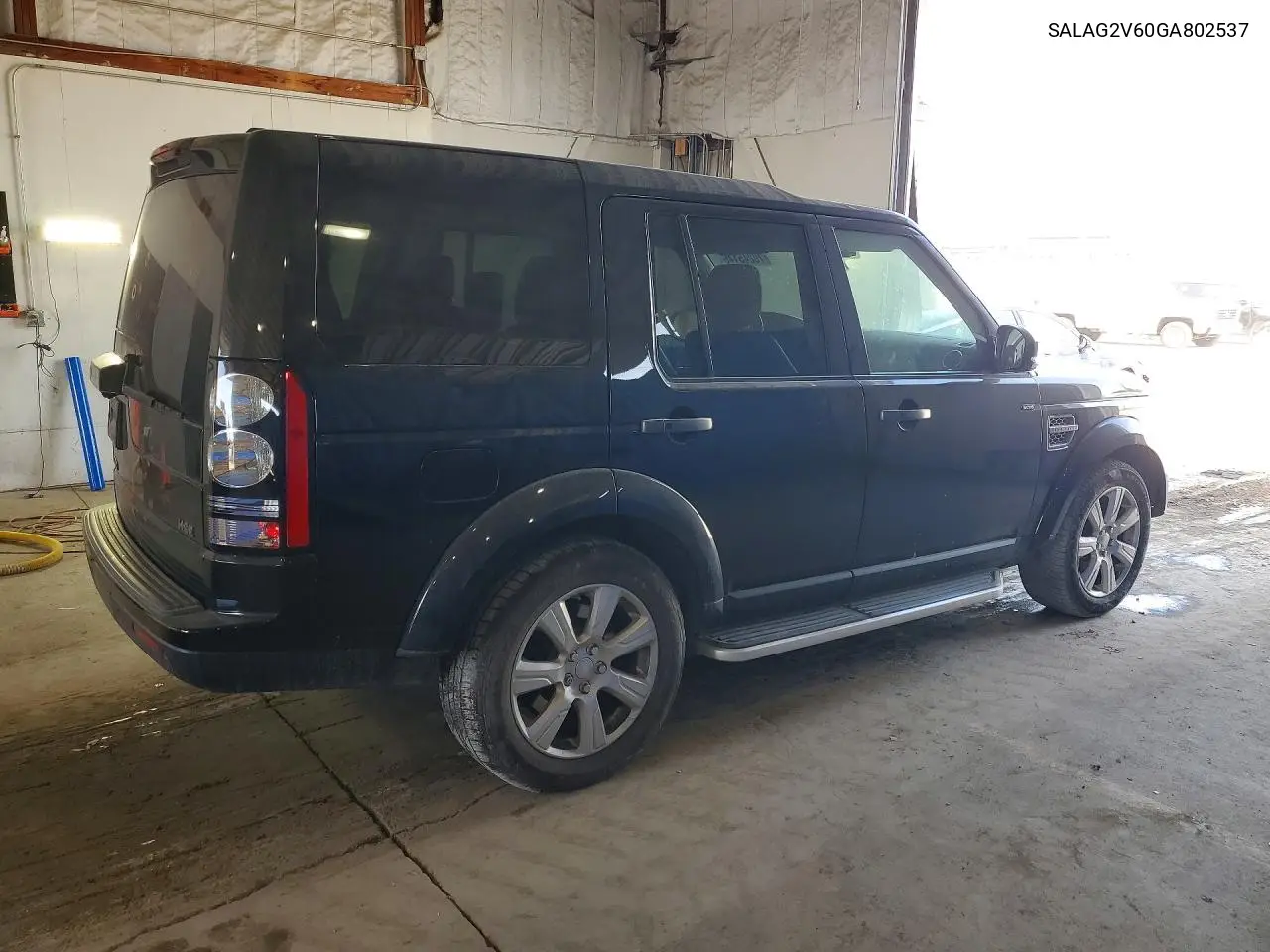 LAND ROVER LR4 2016, VIN SALAG2V60GA802537