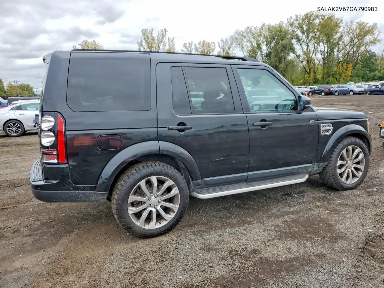 2016 LAND ROVER LR4 VIN SALAK2V67GA790983 — фото 3