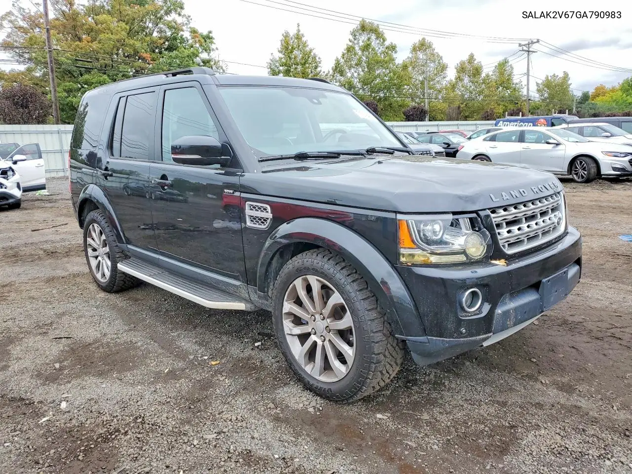 2016 LAND ROVER LR4 VIN SALAK2V67GA790983 — фото 4
