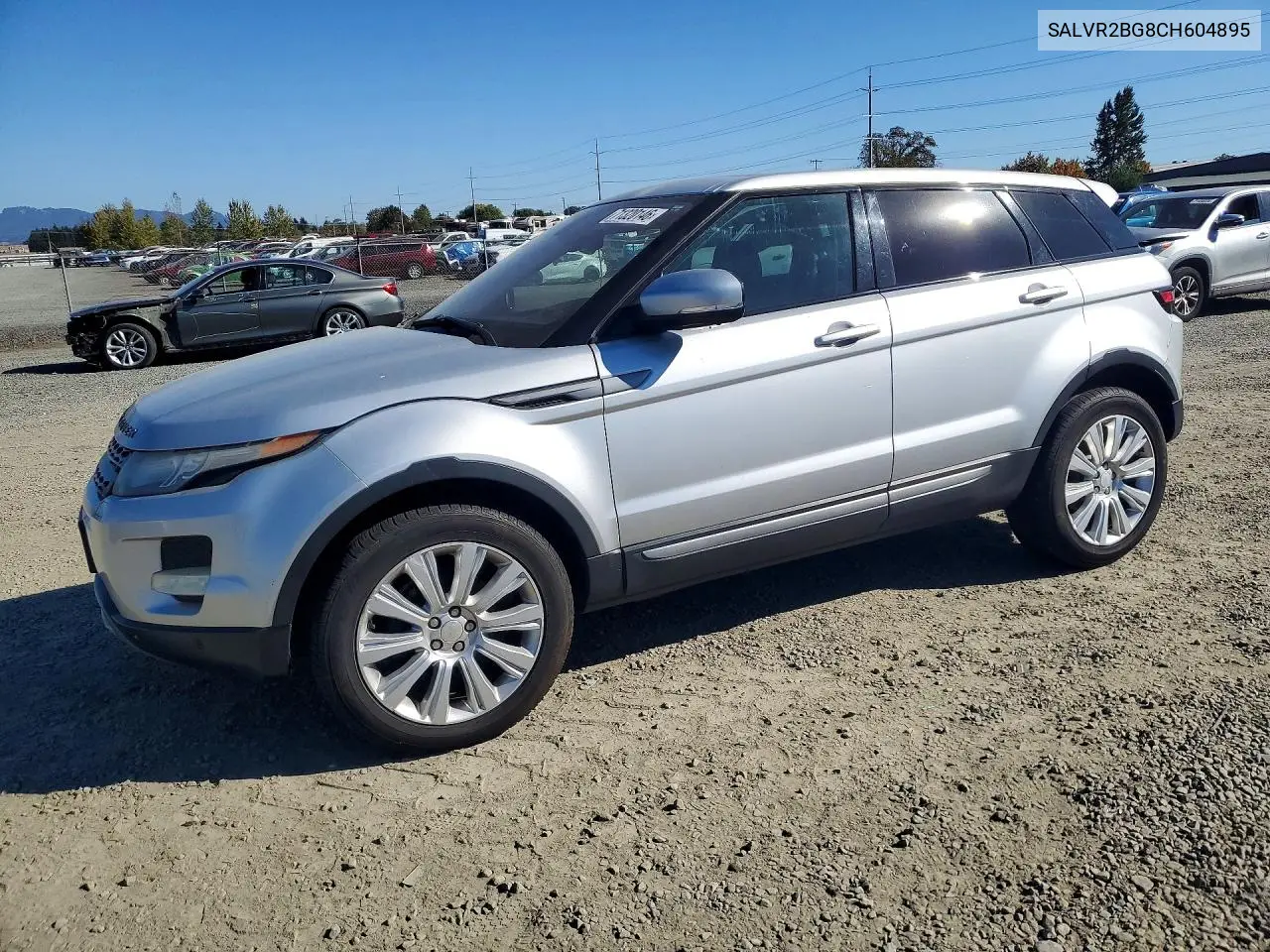 LAND ROVER RANGE ROVER EVOQUE 2012, VIN SALVR2BG8CH604895