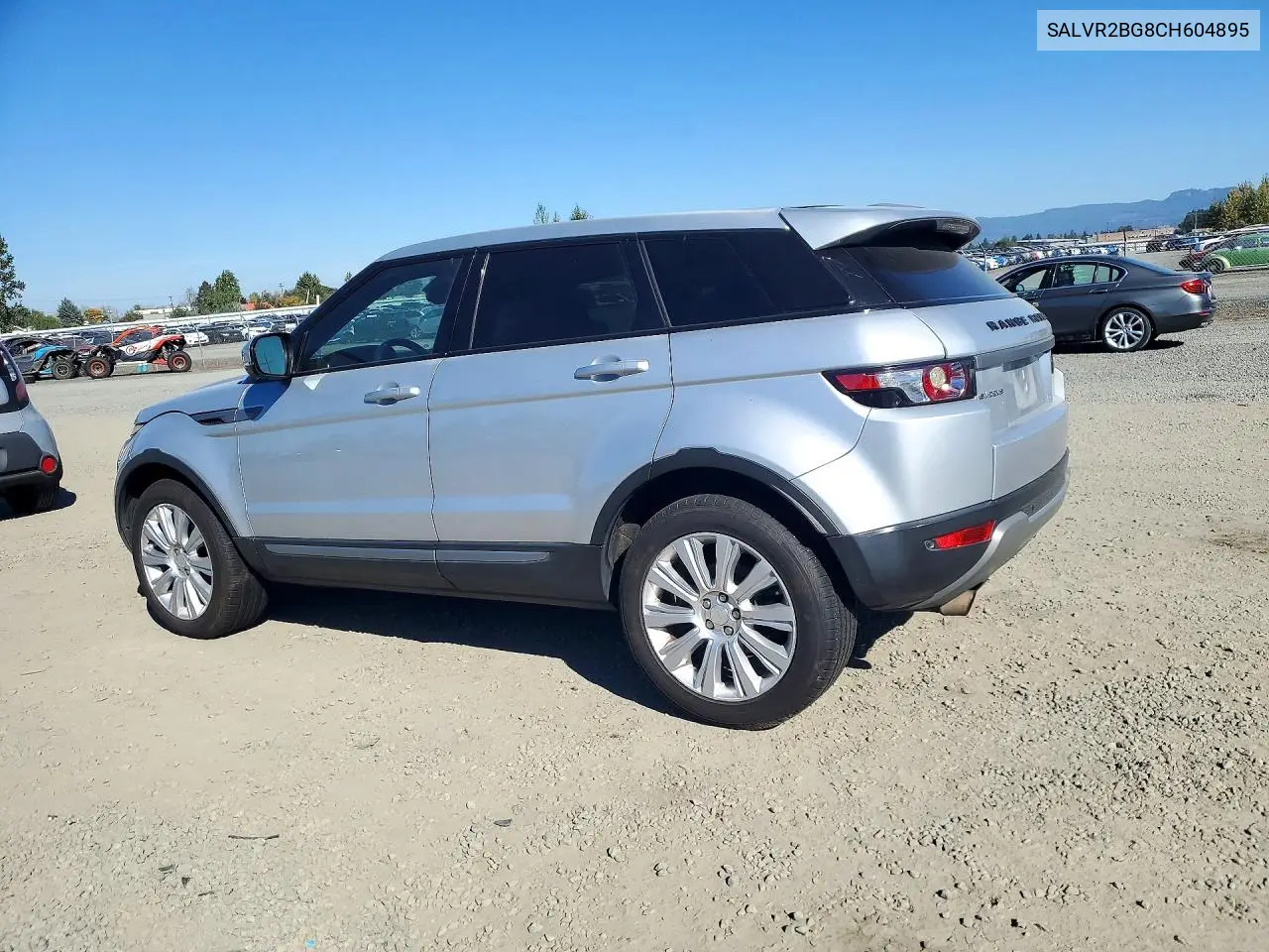 2012 LAND ROVER RANGE ROVER EVOQUE VIN SALVR2BG8CH604895 — фото 2