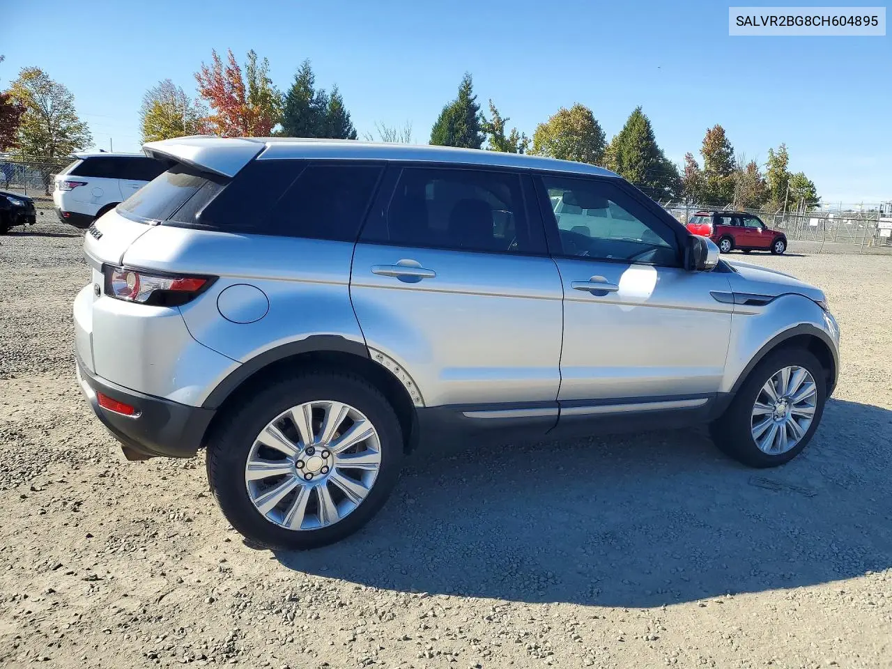 2012 LAND ROVER RANGE ROVER EVOQUE VIN SALVR2BG8CH604895 — фото 3
