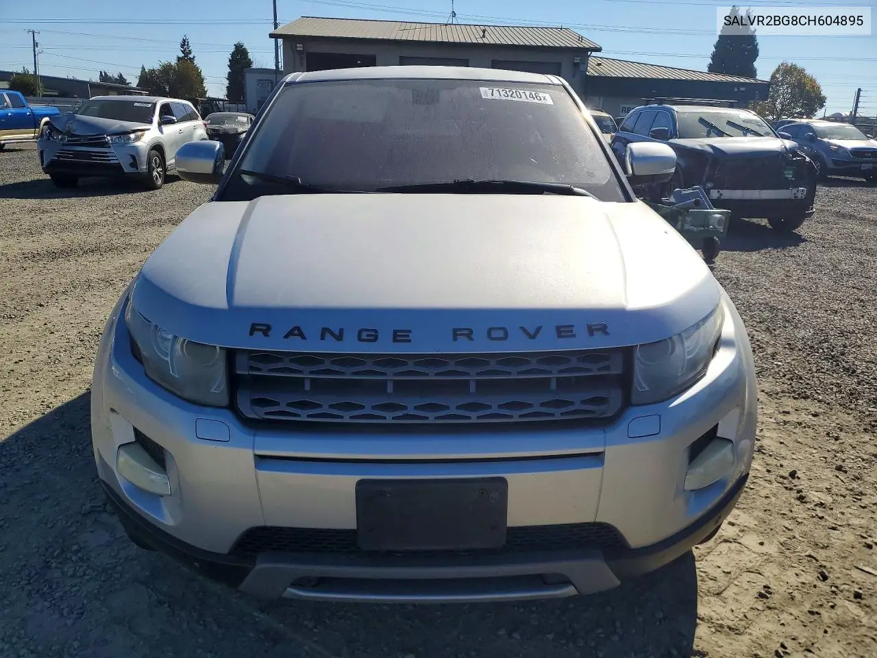 2012 LAND ROVER RANGE ROVER EVOQUE VIN SALVR2BG8CH604895 — фото 5