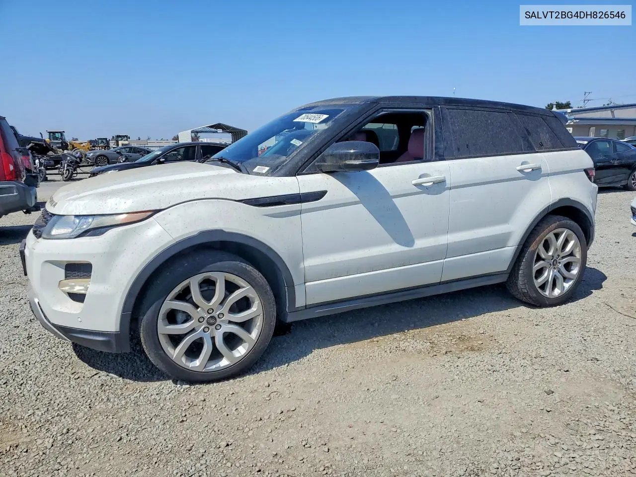 LAND ROVER RANGE ROVER EVOQUE 2013, VIN SALVT2BG4DH826546