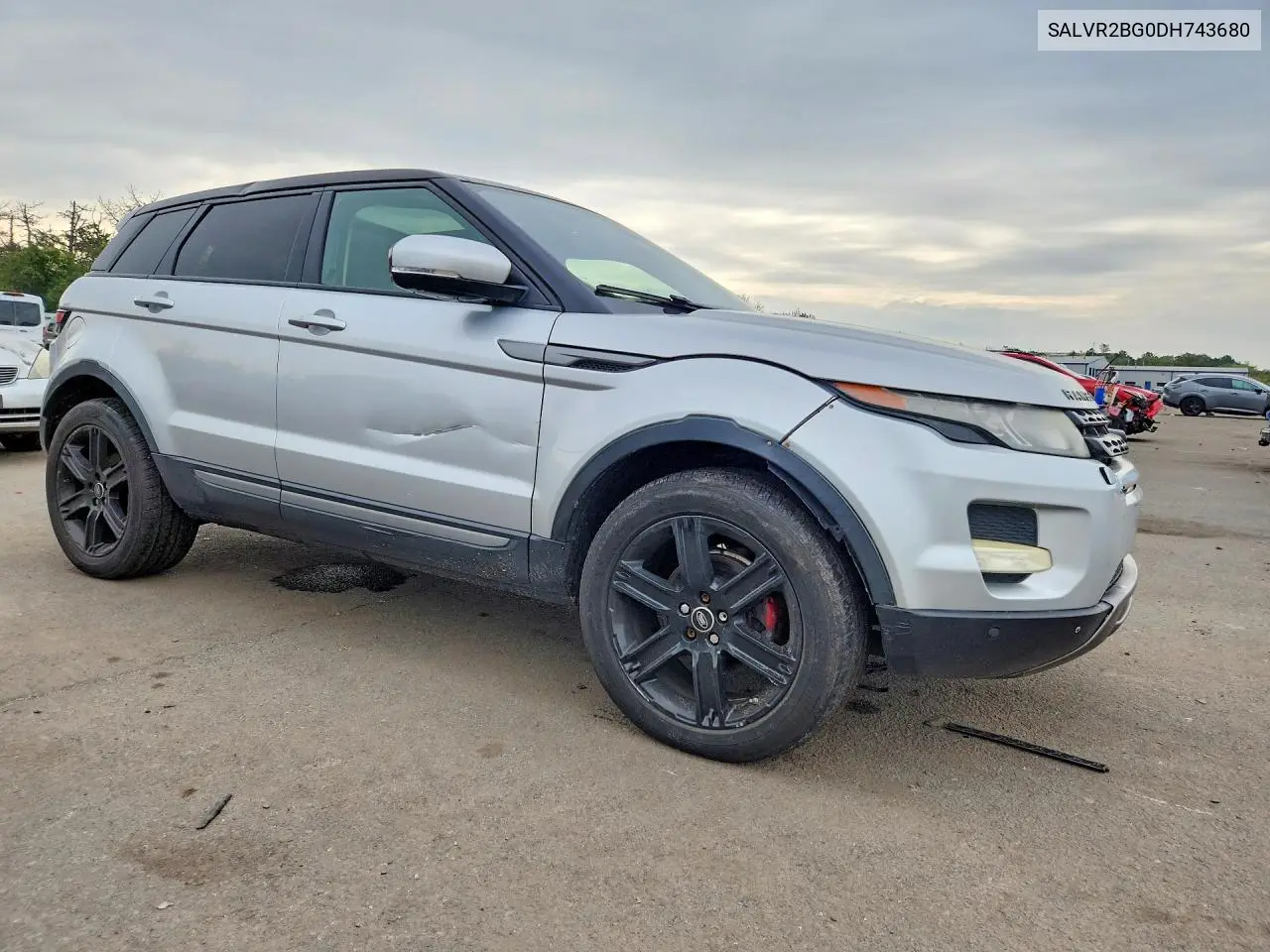 2013 LAND ROVER RANGE ROVER EVOQUE VIN SALVR2BG0DH743680 — фото 4