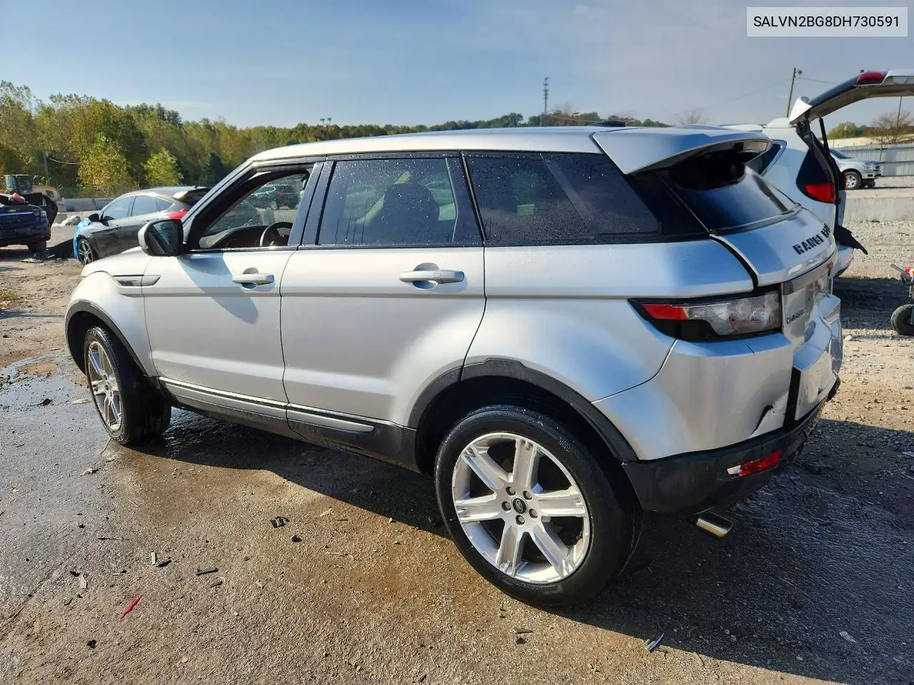 2013 LAND ROVER RANGE ROVER EVOQUE VIN SALVN2BG8DH730591 — фото 2