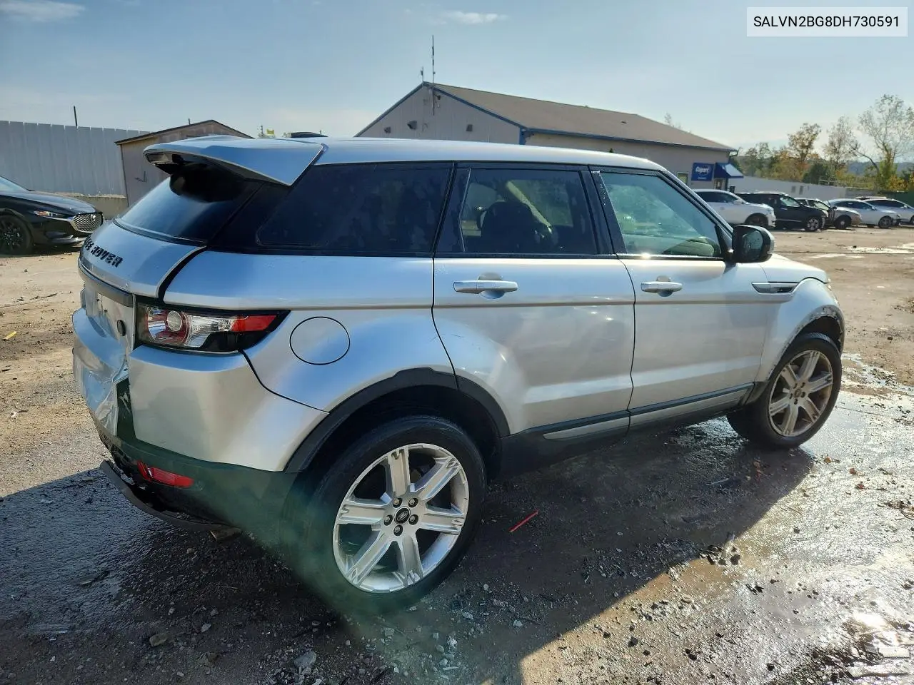 2013 LAND ROVER RANGE ROVER EVOQUE VIN SALVN2BG8DH730591 — фото 3
