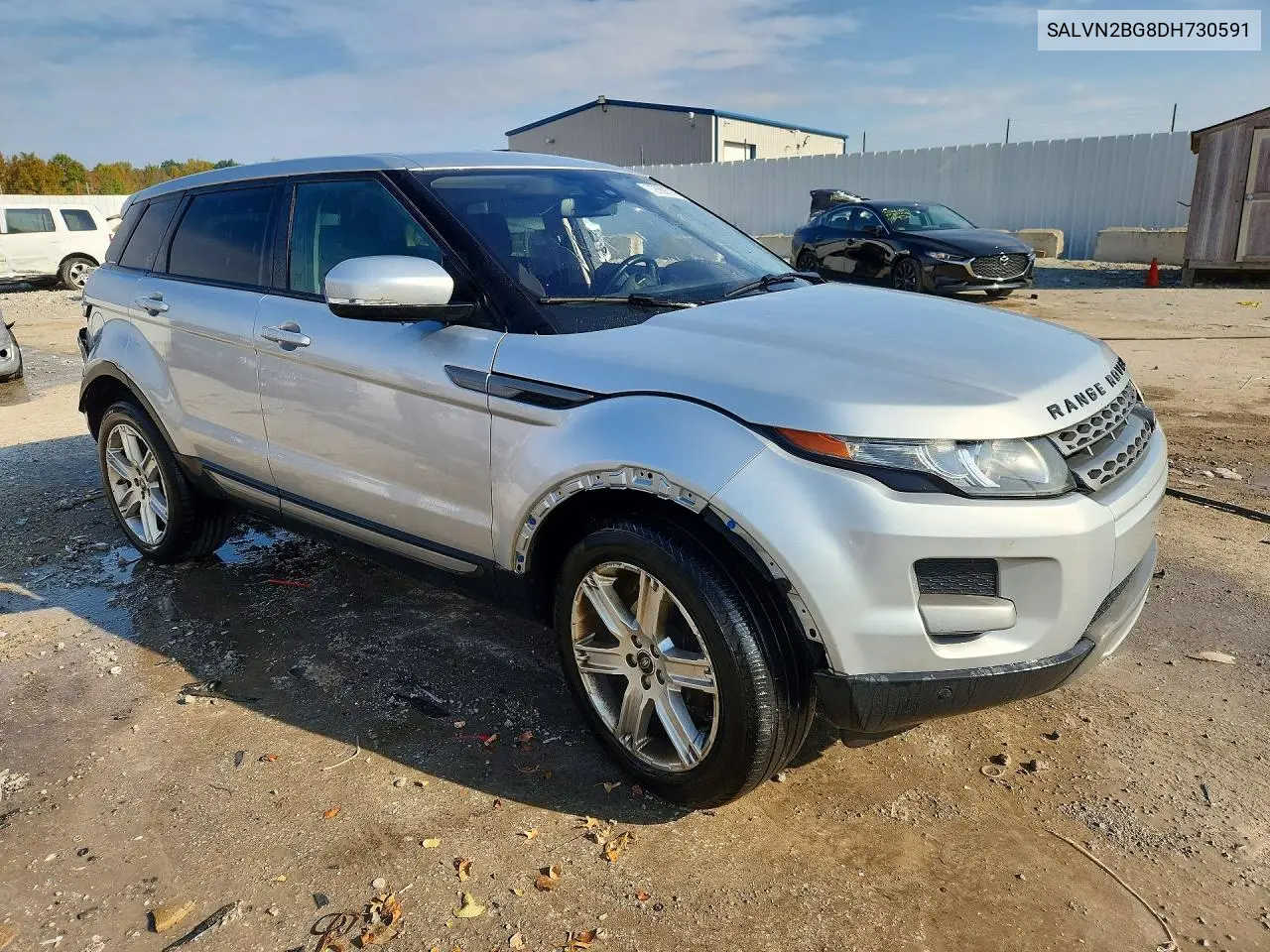 2013 LAND ROVER RANGE ROVER EVOQUE VIN SALVN2BG8DH730591 — фото 4