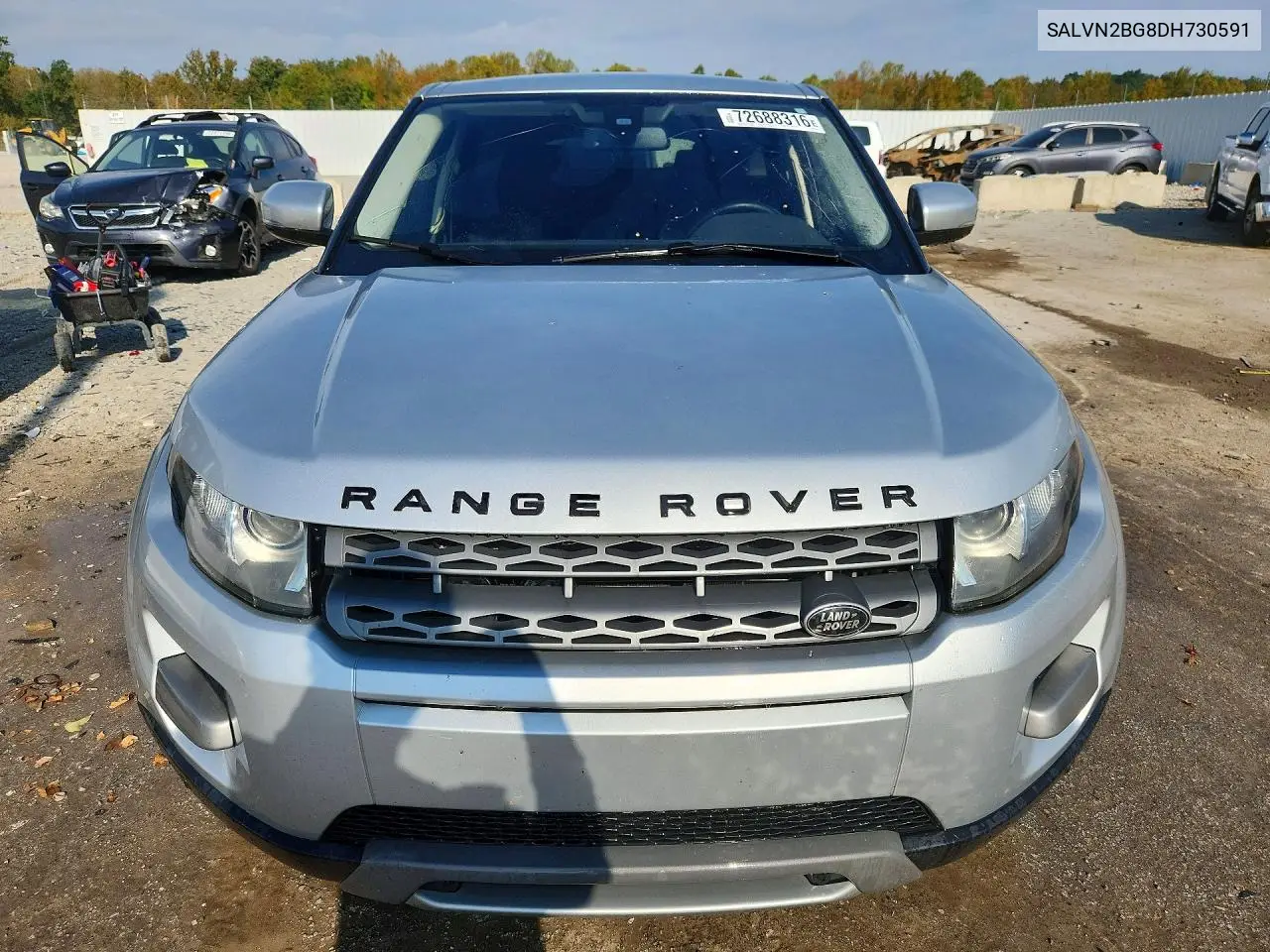 2013 LAND ROVER RANGE ROVER EVOQUE VIN SALVN2BG8DH730591 — фото 5