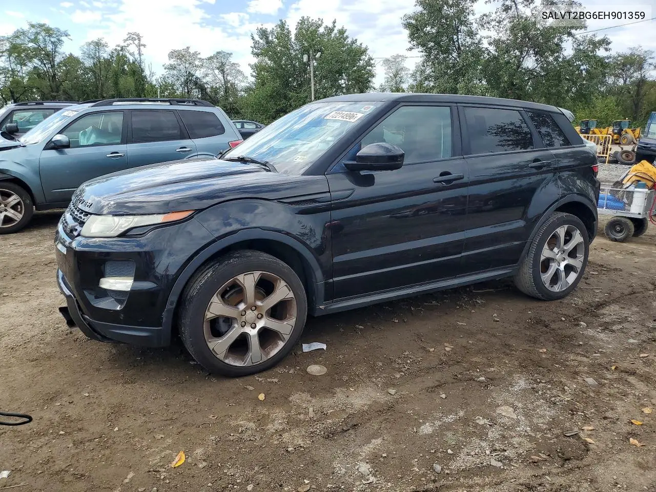 LAND ROVER RANGE ROVER EVOQUE 2014, VIN SALVT2BG6EH901359
