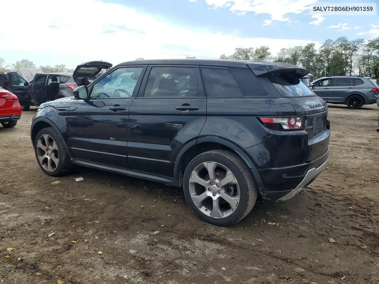2014 LAND ROVER RANGE ROVER EVOQUE VIN SALVT2BG6EH901359 — фото 2