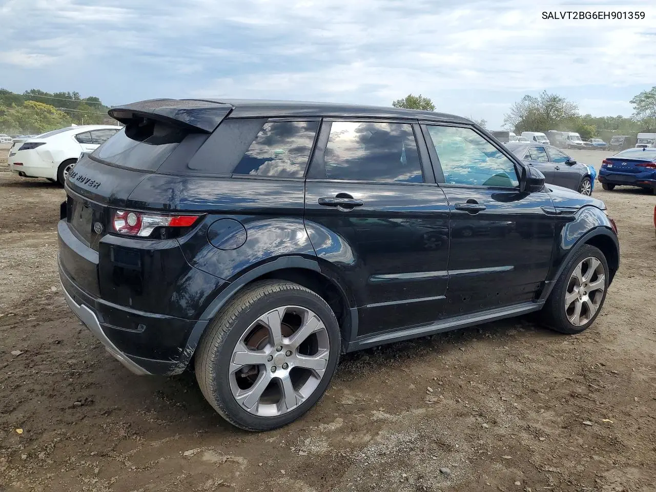 2014 LAND ROVER RANGE ROVER EVOQUE VIN SALVT2BG6EH901359 — фото 3