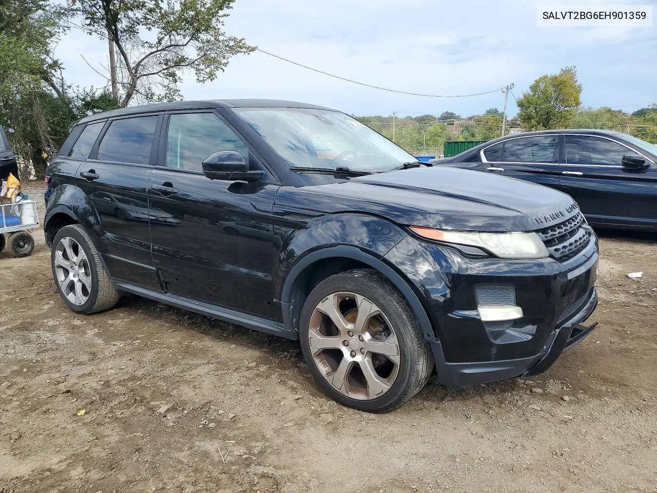 2014 LAND ROVER RANGE ROVER EVOQUE VIN SALVT2BG6EH901359 — фото 4
