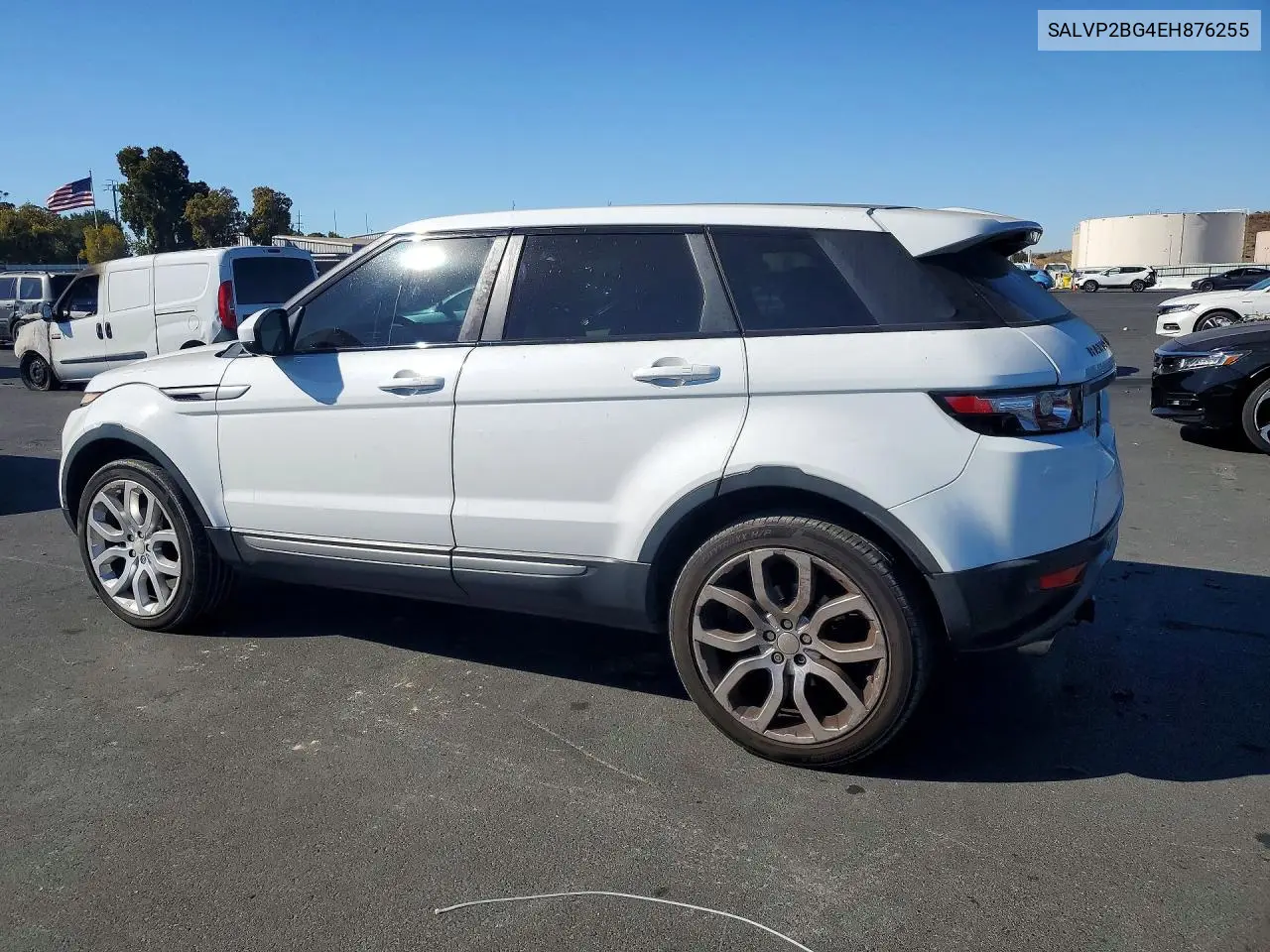 2014 LAND ROVER RANGE ROVER EVOQUE VIN SALVP2BG4EH876255 — фото 2
