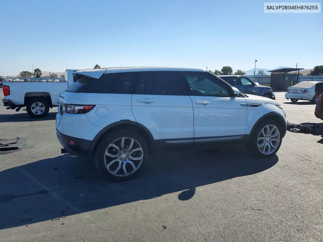 2014 LAND ROVER RANGE ROVER EVOQUE VIN SALVP2BG4EH876255 — фото 3