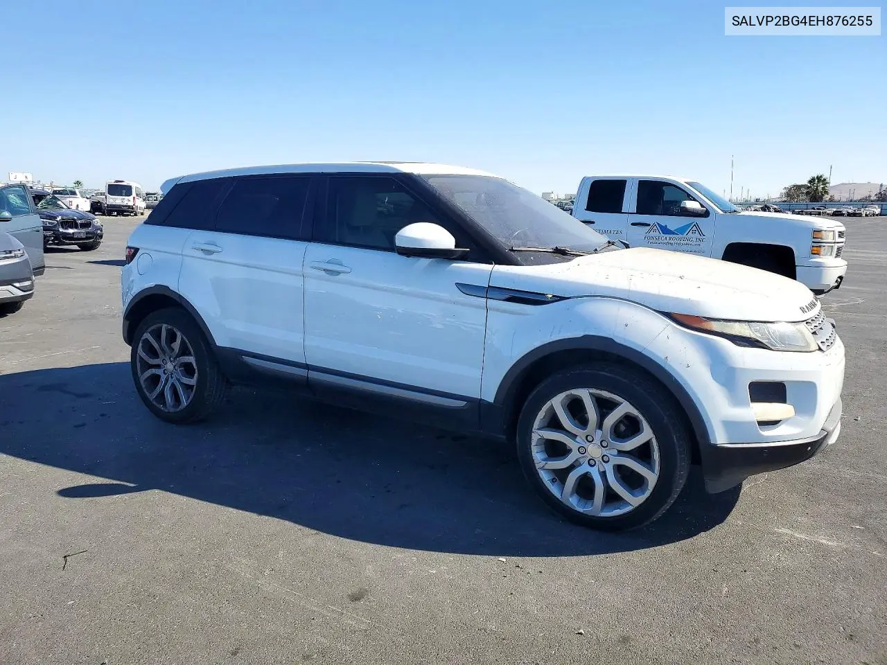 2014 LAND ROVER RANGE ROVER EVOQUE VIN SALVP2BG4EH876255 — фото 4