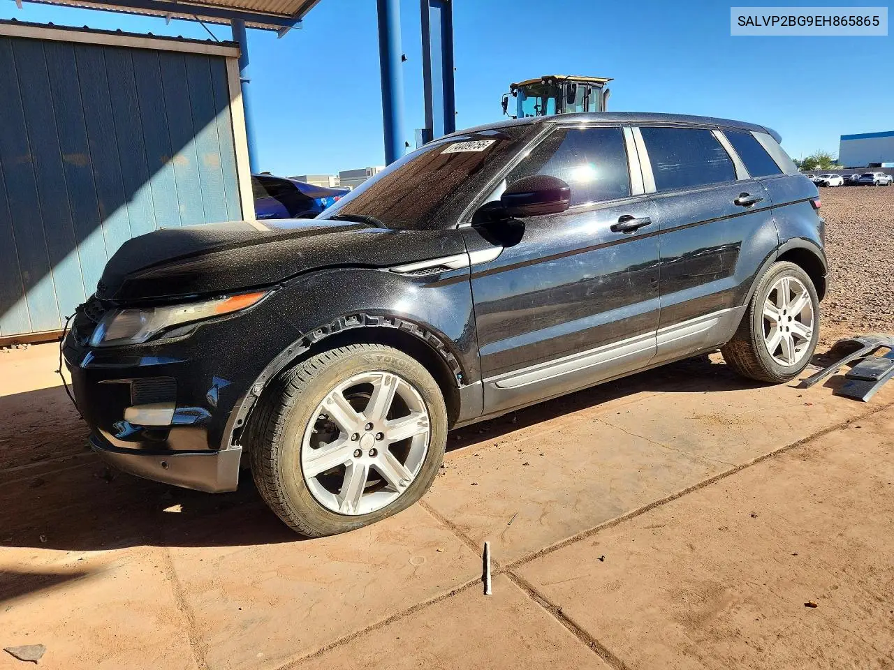 LAND ROVER RANGE ROVER EVOQUE 2014, VIN SALVP2BG9EH865865