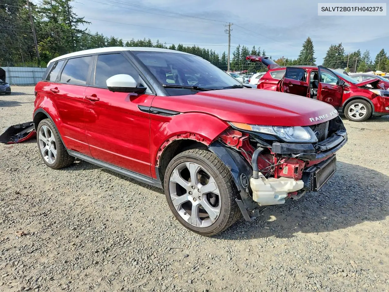 2015 LAND ROVER RANGE ROVER EVOQUE VIN SALVT2BG1FH042375 — фото 4