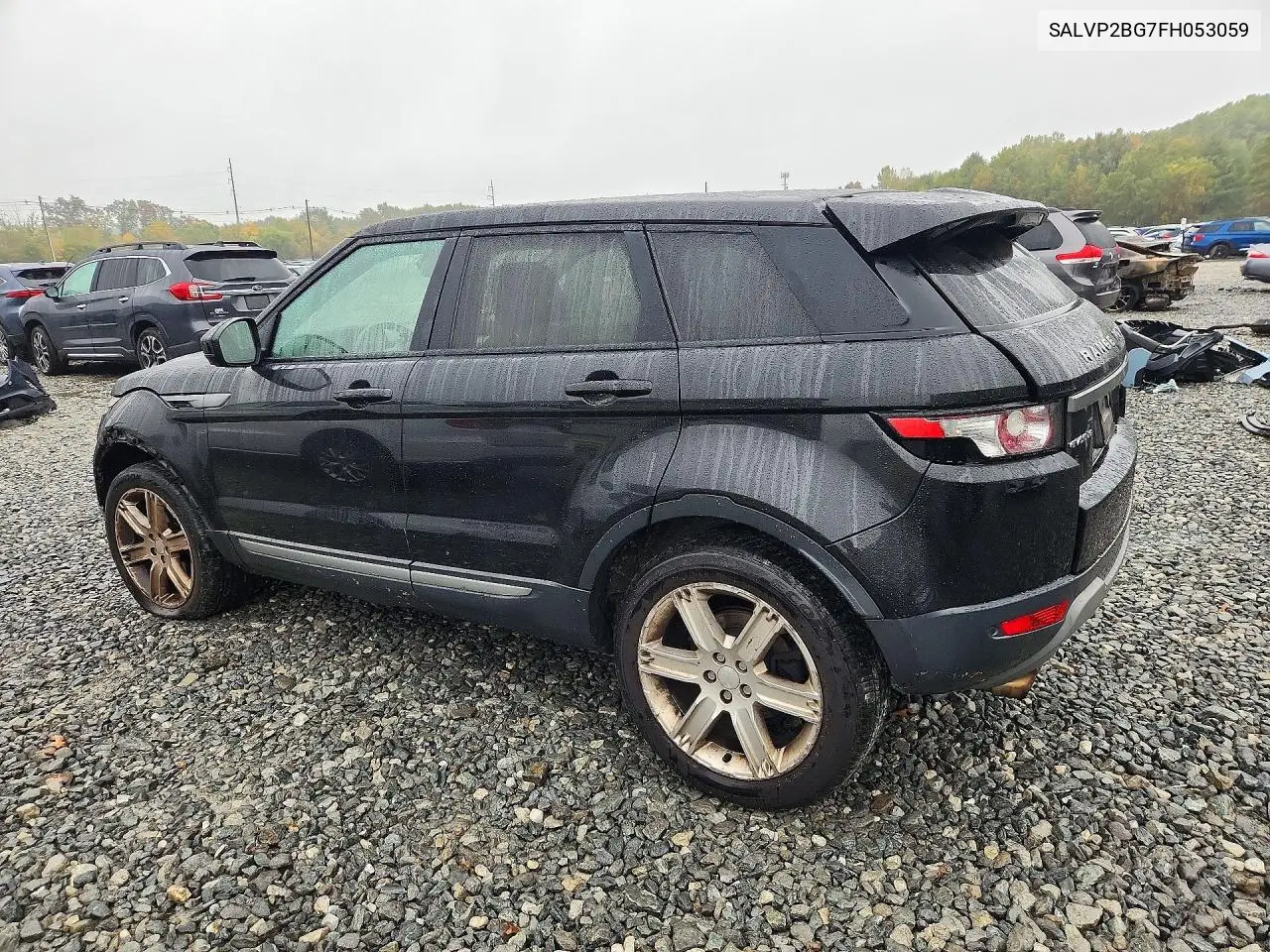 2015 LAND ROVER RANGE ROVER EVOQUE VIN SALVP2BG7FH053059 — фото 2