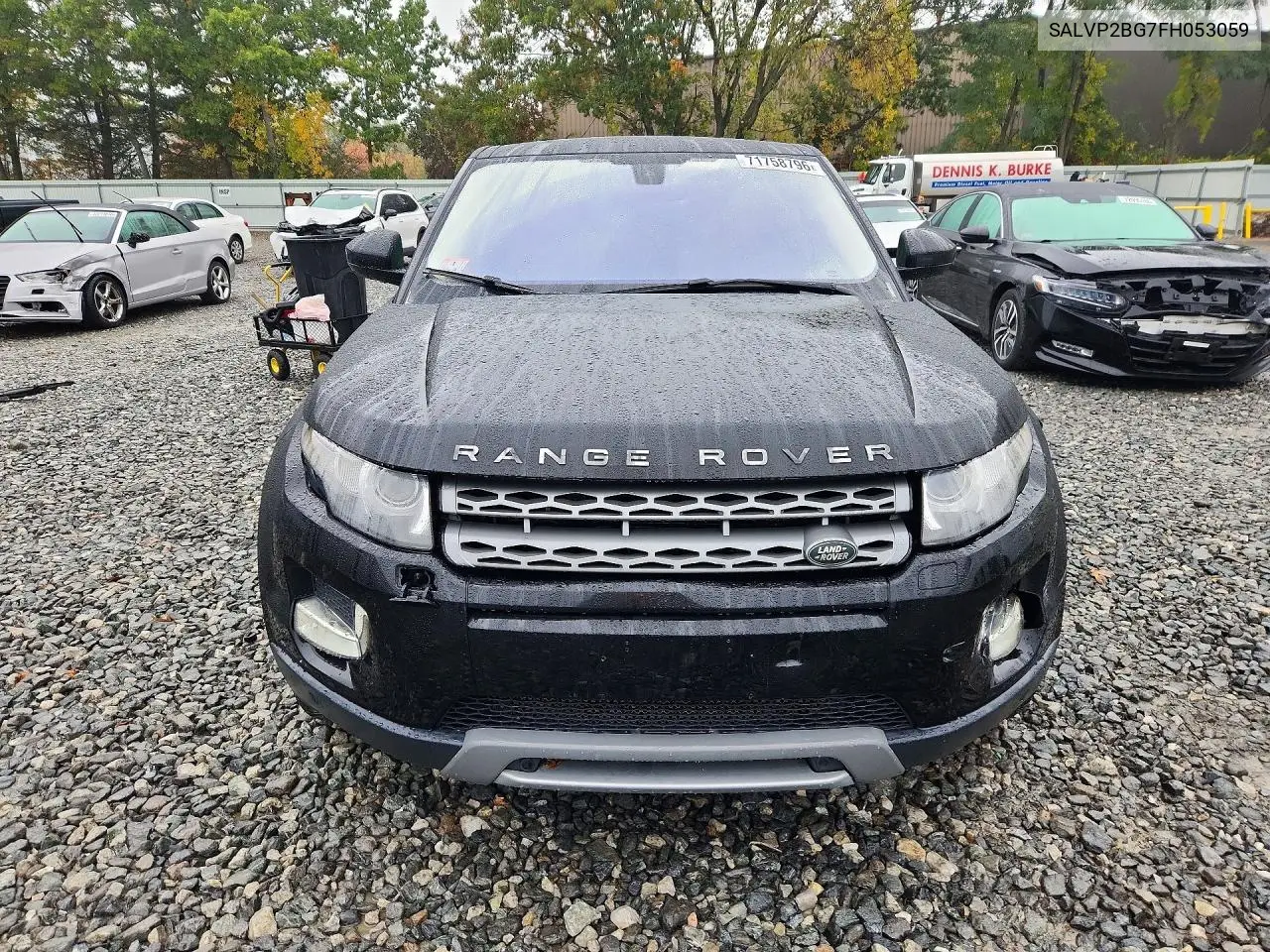2015 LAND ROVER RANGE ROVER EVOQUE VIN SALVP2BG7FH053059 — фото 5