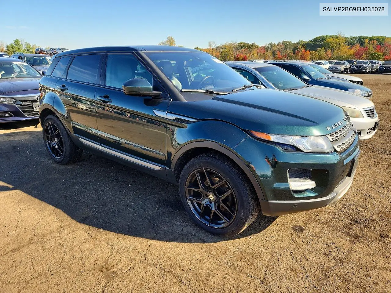 2015 LAND ROVER RANGE ROVER EVOQUE VIN SALVP2BG9FH035078 — фото 4