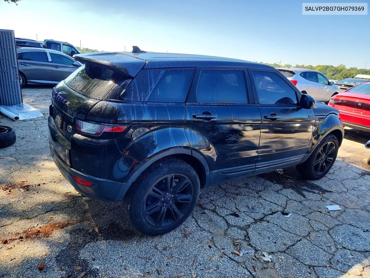 2016 LAND ROVER RANGE ROVER EVOQUE VIN SALVP2BG7GH079369 — фото 3