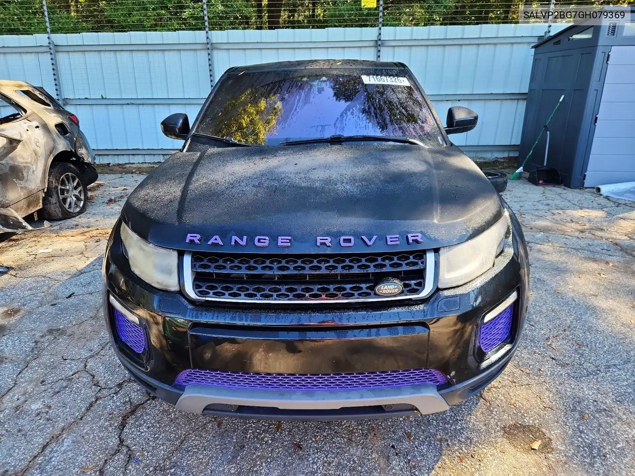 2016 LAND ROVER RANGE ROVER EVOQUE VIN SALVP2BG7GH079369 — фото 5