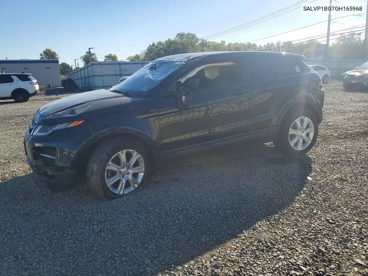 LAND ROVER RANGE ROVER EVOQUE 2016, VIN SALVP1BG7GH165968