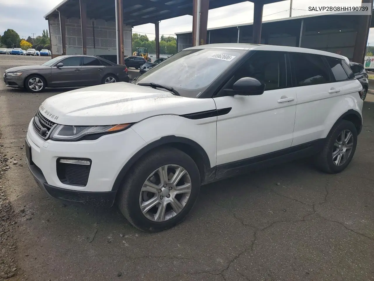 LAND ROVER RANGE ROVER EVOQUE 2017, VIN SALVP2BG8HH190739