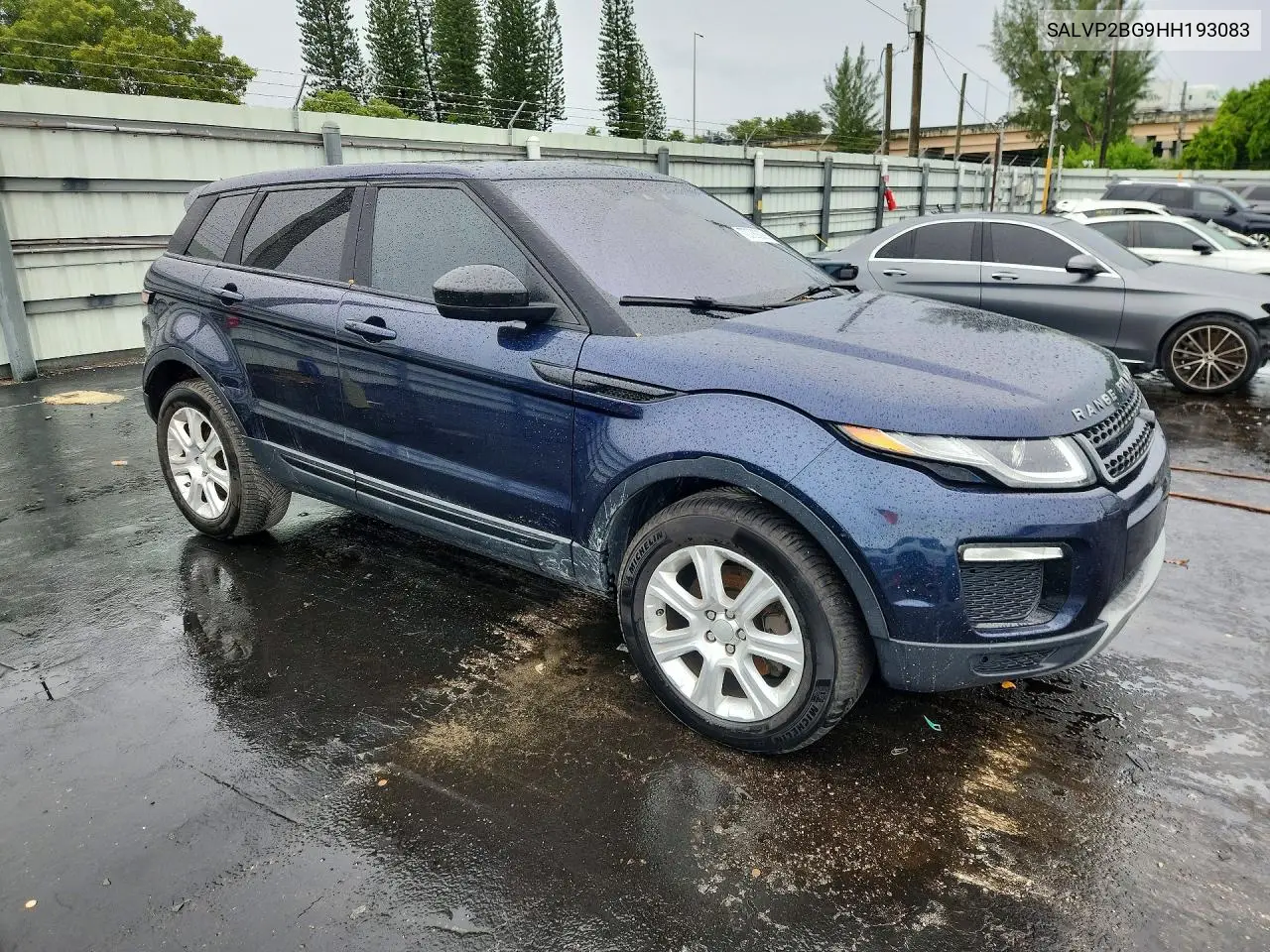 2017 LAND ROVER RANGE ROVER EVOQUE VIN SALVP2BG9HH193083 — фото 4