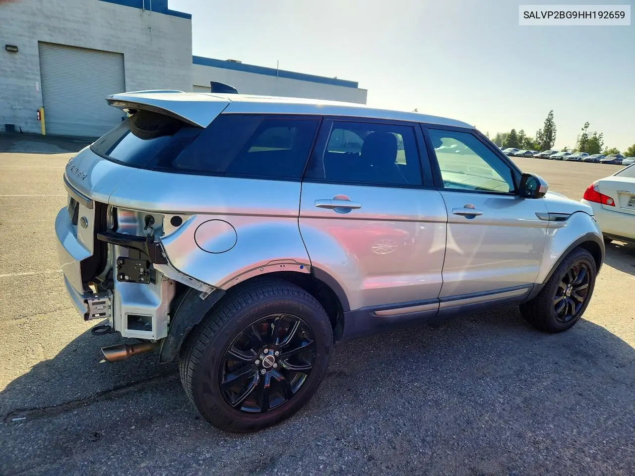 2017 LAND ROVER RANGE ROVER EVOQUE VIN SALVP2BG9HH192659 — фото 3