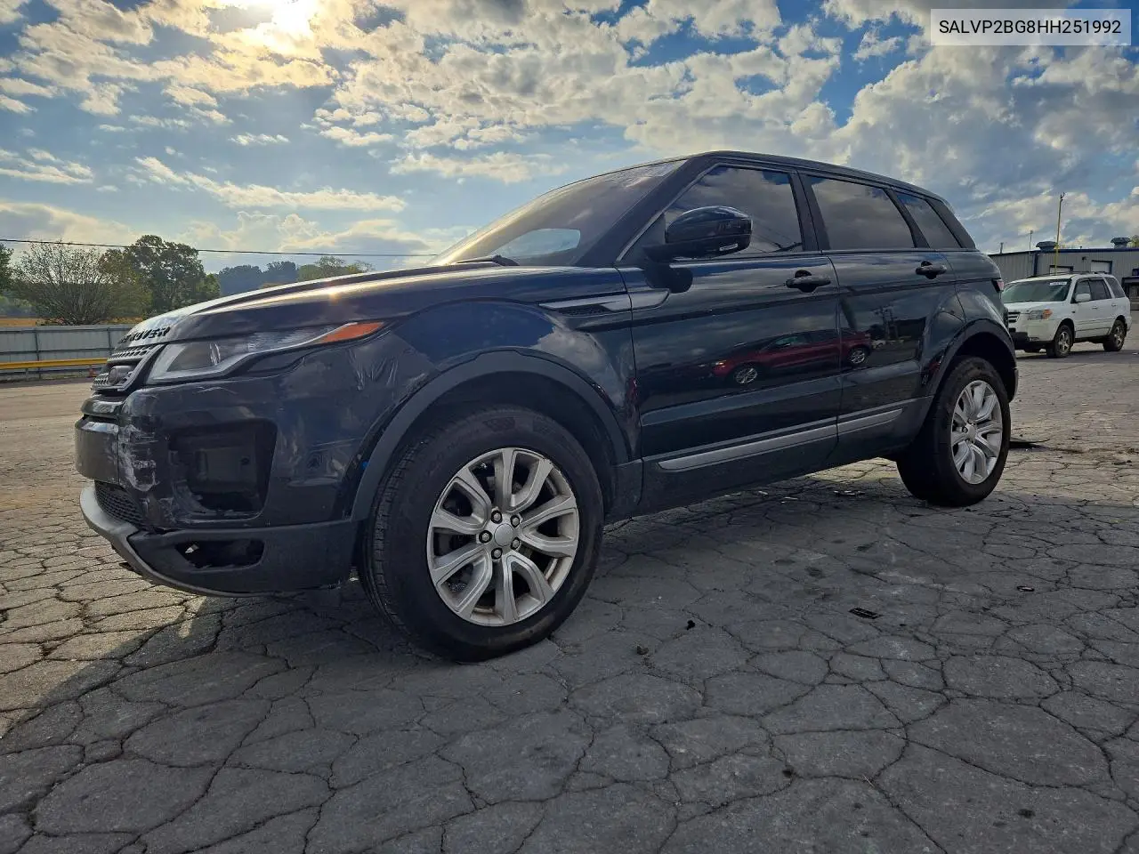 LAND ROVER RANGE ROVER EVOQUE 2017, VIN SALVP2BG8HH251992