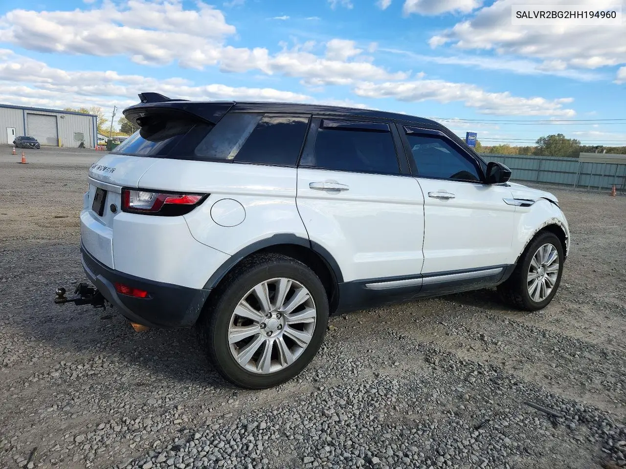 2017 LAND ROVER RANGE ROVER EVOQUE VIN SALVR2BG2HH194960 — фото 3